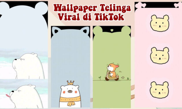 Wallpaper Kuping Viral Terbaru 2021